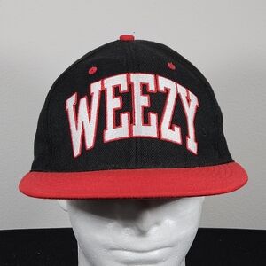 Lil Wayne WEEZY Young Money Snapback Hat from 2011 Red/Black Cap